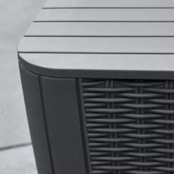 ALLIBERT Keter Luzon Opbergtafel - 39x39x43cm - Donkergrijs -Tuin En Buiten 1200x1200 1412