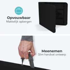 LifeGoods Klaptafel - Inklapbaar - 70x180cm - Verstelbare Vouwtafel - Weerbestendig - Zwart 15 LifeGoods Klaptafel - Inklapbaar - 70x180cm - Verstelbare Vouwtafel - Weerbestendig - Zwart -Tuin En Buiten 1200x1200 1420