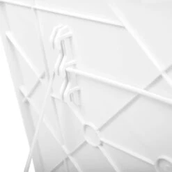 Luxe Inklapbare Balkontafel – 52 X 40 X 56cm – Wit – Hangend – Balkonbar – Balkontafels – Balkontafeltje – Hangtafel Balkon – Balcony Table – Voor Aan Het Balkon – Ophangbaar – Opklapbaar – Tafel – Inklapbaar – Buiten – Tafeltje – Klaptafel -Tuin En Buiten 1200x1200 1431