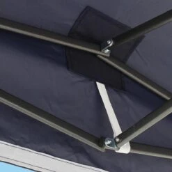 LifeGoods Partytent - 3x3 M - Easy Up - Opvouwbaar - Waterdicht - Draagtas Met Wieltjes - Donkerblauw -Tuin En Buiten 1200x1200 144