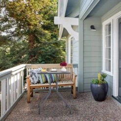 Relaxdays Tuintafel Vierkant - Buitentafel - Kleine Eettafel Tuin - Balkontafel Kunststof -Tuin En Buiten 1200x1200 1443