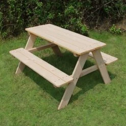MaxxGarden Kinder Picknicktafel - 90x79x50cm - Hout -Tuin En Buiten 1200x1200 1463