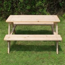 MaxxGarden Kinder Picknicktafel - 90x79x50cm - Hout -Tuin En Buiten 1200x1200 1466