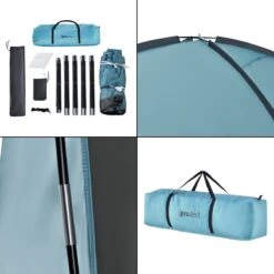 Pro-Tec Paviljoen Grästorp Met LED-verlichting 345x345x247 Cm Lichtblauw 9 Pro-Tec Paviljoen Grästorp Met LED-verlichting 345x345x247 Cm Lichtblauw -Tuin En Buiten 1200x1200 154