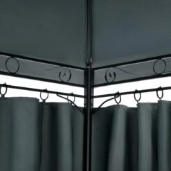 Casaria Paviljoen Topas 3x4m - UV-bescherming 50+ - Antraciet 14 Casaria Paviljoen Topas 3x4m - UV-bescherming 50+ - Antraciet -Tuin En Buiten 1200x1200 167