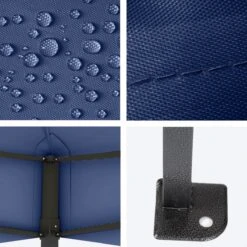 LifeGoods Partytent - 3x4.5 M - Zijwanden - Easy Up - Opvouwbaar - Waterdicht - Draagtas Met Wieltjes - Donkerblauw 12 LifeGoods Partytent - 3x4.5 M - Zijwanden - Easy Up - Opvouwbaar - Waterdicht - Draagtas Met Wieltjes - Donkerblauw -Tuin En Buiten 1200x1200 185