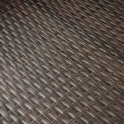 Teamson Home 3-Delig Hoek Loungeset - Tuinmeubelen - Tuinbank - Omvat Tafel En Kussens - Rotan - Bruin/Wit -Tuin En Buiten 1200x1200 222