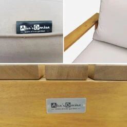 Alice's Garden Loungeset Mendoza - Acacia - 5 Plaatsen - Beige -Tuin En Buiten 1200x1200 248