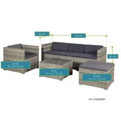 Loungeset Punta Cana - L - Polyrotan 9 Loungeset Punta Cana - L - Polyrotan -Tuin En Buiten 1200x1200 260
