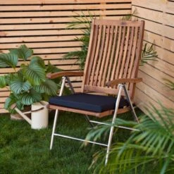 Gardenista Stoelkussen - Waterbestendige Tuinkussens Voor Binnen En Buiten - Zitkussen Met Lint - Kussens Voor Tuinstoel -Tuin En Buiten 1200x1200 333