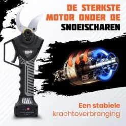 Reichlër® Elektrische Snoeischaar - 40 Mm Snijdiameter - 2x Accu - Anti-cut Functie - Heggenschaar - Takkenschaar - Zwart 13 Reichlër® Elektrische Snoeischaar - 40 Mm Snijdiameter - 2x Accu - Anti-cut Functie - Heggenschaar - Takkenschaar - Zwart -Tuin En Buiten 1200x1200 373