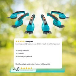 GARDENA AccuCut Li - Grasschaar - 8 Cm Maaibreedte -Tuin En Buiten 1200x1200 385