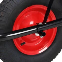 Gardebruk Kruiwagen 100 L - Kunststof Kuip – Tot 150KG Groen -Tuin En Buiten 1200x1200 445