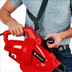 Einhell Elektrische Bladblazer GC-EL 3024 E (blazen, Zuigen & Versnipperen, Zuigbuis Ø75 Mm, Zuigkracht 650 M³/h, Hakselfunctie 10:1, Blaassnelheid 240 Km/h, Opvangzak 40 L) -Tuin En Buiten 1200x1200 462