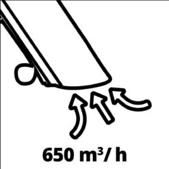 Einhell Elektrische Bladblazer GC-EL 3024 E (blazen, Zuigen & Versnipperen, Zuigbuis Ø75 Mm, Zuigkracht 650 M³/h, Hakselfunctie 10:1, Blaassnelheid 240 Km/h, Opvangzak 40 L) -Tuin En Buiten 1200x1200 463