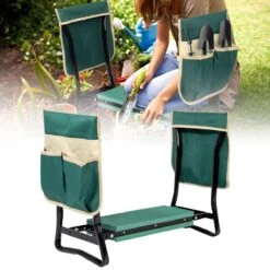 Uten - Kniebankje Tuin - Knie Steun - Tuinkruk Inklapbaar - Kniesteun Tuinieren - Kniekussen - Tot 150 Kg - Groen -Tuin En Buiten 1200x1200 49