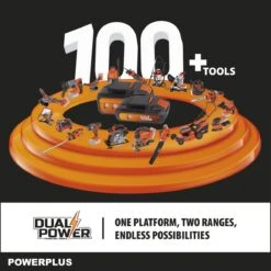 Powerplus Dual Power POWDPG75270 Bladblazer - Bladzuiger En -versnipperaar - Brushless - Blazen - Zuigen - Versnipperen - Excl. Accu En Lader - Incl. Opvangzak 45L -Tuin En Buiten 1200x1200 493