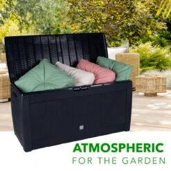 Opbergbox 310L UV-Bestendig Weerbestendig Wielen Tuinbox Rotan-look Antraciet 28 Opbergbox 310L UV-Bestendig Weerbestendig Wielen Tuinbox Rotan-look Antraciet -Tuin En Buiten 1200x1200 63
