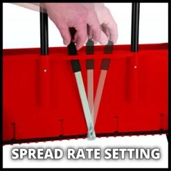 Einhell Strooiwagen GC-SR 12 (12 L - 45 Cm Strooibreedte - Dubbele Duwstang - Kliksluiting Aan Beide Zijden - Verstelhendel - Corrosiebestendige Rol - Behuizing Van Breukvast Kunststof) -Tuin En Buiten 1200x1200 646