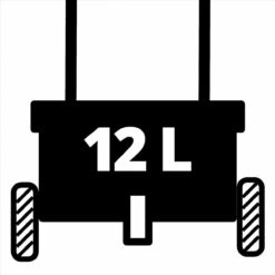 Einhell Strooiwagen GC-SR 12 (12 L - 45 Cm Strooibreedte - Dubbele Duwstang - Kliksluiting Aan Beide Zijden - Verstelhendel - Corrosiebestendige Rol - Behuizing Van Breukvast Kunststof) -Tuin En Buiten 1200x1200 648