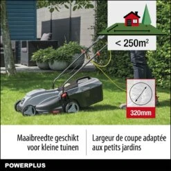 Powerplus POWEG63703 Elektrische Grasmaaier - Grasmachine Voor Kleine Tuin - 1000 W - 32cm Maaibreedte - 30L Opvangbak - Verstelbare Maaihoogte 11 Powerplus POWEG63703 Elektrische Grasmaaier - Grasmachine Voor Kleine Tuin - 1000 W - 32cm Maaibreedte - 30L Opvangbak - Verstelbare Maaihoogte -Tuin En Buiten 1200x1200 698