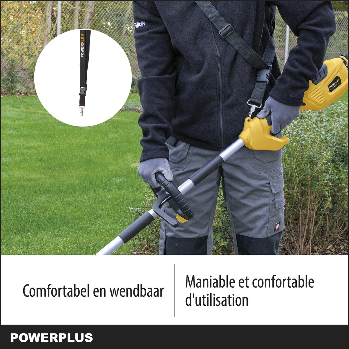 Powerplus POWXG30405 Bosmaaier 2-in-1 - 1000 W - Bosmaaier & Grastrimmer 3 Powerplus POWXG30405 Bosmaaier 2-in-1 - 1000 W - Bosmaaier & Grastrimmer - Afbeelding 3