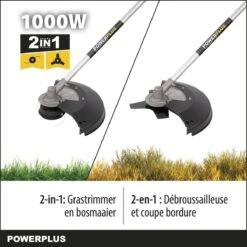 Powerplus POWXG30405 Bosmaaier 2-in-1 - 1000 W - Bosmaaier & Grastrimmer 11 Powerplus POWXG30405 Bosmaaier 2-in-1 - 1000 W - Bosmaaier & Grastrimmer -Tuin En Buiten 1200x1200 761