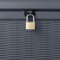 Keter - Borneo Opbergbox - 416 Liter - 129.5 X 62.5 X 70 Cm - Antraciet -Tuin En Buiten 1200x1200 78