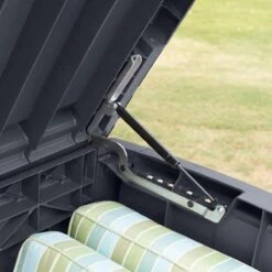 Keter - Borneo Opbergbox - 416 Liter - 129.5 X 62.5 X 70 Cm - Antraciet -Tuin En Buiten 1200x1200 79