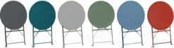 Emilia - Ronde Inklapbare Bistrotafel Ø60cm Van Gepoedercoat Staal – Terra Cotta 9 Emilia - Ronde Inklapbare Bistrotafel Ø60cm Van Gepoedercoat Staal – Terra Cotta -Tuin En Buiten 1200x337