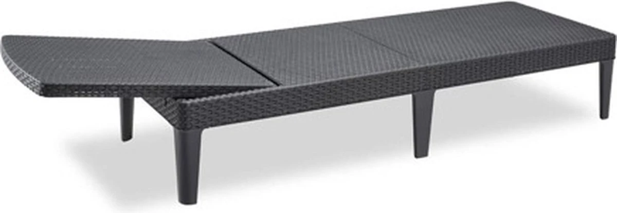 Allibert Jaipur Ligbed - 58x187,5x29 Cm - Grafiet 17 Allibert Jaipur Ligbed - 58x187,5x29 Cm - Grafiet - Afbeelding 17