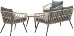 Garden Impressions Franklin Loungeset 4-delig - Wicker - Carbon Black/mystic Grey 16 Garden Impressions Franklin Loungeset 4-delig - Wicker - Carbon Black/mystic Grey -Tuin En Buiten 1200x596
