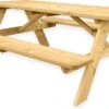 Goedkopepicknicktafels.nl | 180cm Lange Picknicktafel | Tuintafel 6 Persoons | De Luxe 180cm Lang | Geïmpregneerd Grenen Hout!