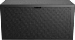 Keter Emily Opbergbox - 118x45x57 Cm - 270L - Grafiet -Tuin En Buiten 1200x642