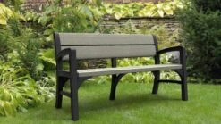 Keter Montero Tuinbank - 3-personen - 150x62,5x89cm – Grafiet -Tuin En Buiten 1200x675 30