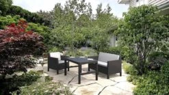 Allibert Lyon Tuintafel - 116x71,5x66/40 Cm - Grafiet -Tuin En Buiten 1200x675 33