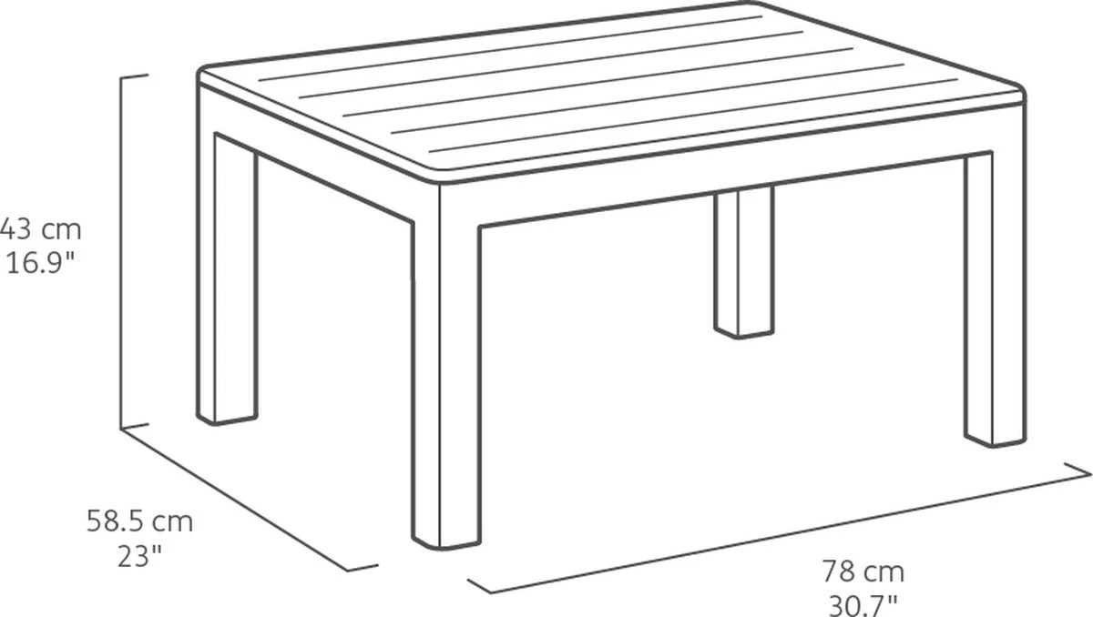 Keter Marie Hoek Loungeset Met Orlando Tafel - 6 Personen - Antraciet 10 Keter Marie Hoek Loungeset Met Orlando Tafel - 6 Personen - Antraciet - Afbeelding 10