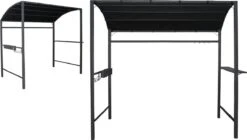Merkloos Barbecue Overkapping Afm. 233 X 145 Cm Zwart -Tuin En Buiten 1200x679 1