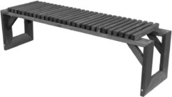 Tuinbank Design 2023 - 150CM - Grenen Hout - Zwart -Tuin En Buiten 1200x682