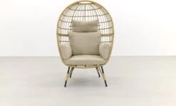 Lola Egg Relaxstoel - Natural Sand - Mand Stoel -Tuin En Buiten 1200x730 2