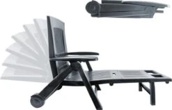 Casaria Ligstoel Zircone – Verstelbaar/Wielen Tot 120 Kg – Antraciet 11 Casaria Ligstoel Zircone – Verstelbaar/Wielen Tot 120 Kg – Antraciet -Tuin En Buiten 1200x766 1