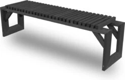 Tuinbank Design 2023 - 150CM - Grenen Hout - Zwart -Tuin En Buiten 1200x766