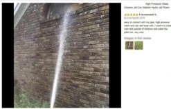 Merkloos Hogedruk-waterjet-Waterspuit-tuinslang | Spuitpistool Aansluiting Op Tuinslang | Hogedruk Waterpistool, Bevestiging Voor Tuinsproeier- Auto Wassen- Terras/tuin Reiniger -Tuin En Buiten 1200x769 3