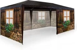 Casaria Apres-Ski Hut Party Tent - 18m² - 3x6m Met 6 Zijpanelen 10 Casaria Apres-Ski Hut Party Tent - 18m² - 3x6m Met 6 Zijpanelen -Tuin En Buiten 1200x778 1