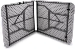 MaxxGarden Vouwtafel - Opvouwbare Kampeer Tafel - Tuin - Camping - Binnen - Weersbestendig - 180 X 74 X 74cm- Wit -Tuin En Buiten 1200x779 2