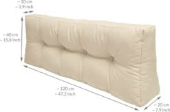 Beautissu Elements – Palletkussen 120x40cm - Rugkussen Natuur In Matraskussen Kwaliteit 10 Beautissu Elements – Palletkussen 120x40cm - Rugkussen Natuur In Matraskussen Kwaliteit -Tuin En Buiten 1200x790