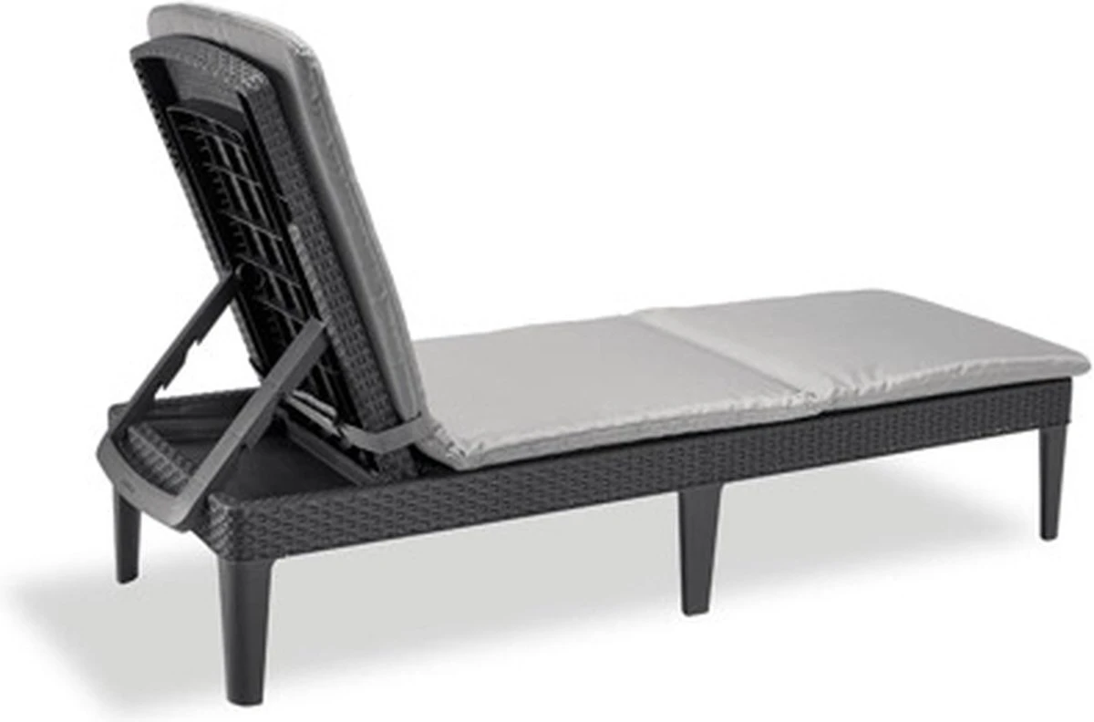 Allibert Jaipur Ligbed - 58x187,5x29 Cm - Grafiet 18 Allibert Jaipur Ligbed - 58x187,5x29 Cm - Grafiet - Afbeelding 18