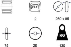 Benson Bolderkarwiel Steekwagenwiel Met Luchtband 3.00-4 | Asgatdiameter 20mm Rollager | Hoogte Wiel 26cm 21 Benson Bolderkarwiel Steekwagenwiel Met Luchtband 3.00-4 | Asgatdiameter 20mm Rollager | Hoogte Wiel 26cm -Tuin En Buiten 1200x794 1