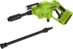 Aqua Hogedrukreiniger Op Accu - Draadloos - Voor Auto, Tuin, Terras En Raam