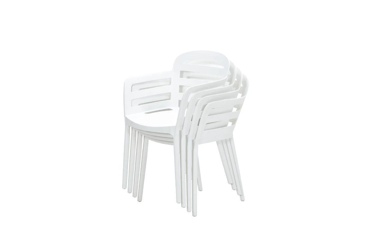 Garden Impressions Mira Tuinstoel - Wit 3 Garden Impressions Mira Tuinstoel - Wit - Afbeelding 3